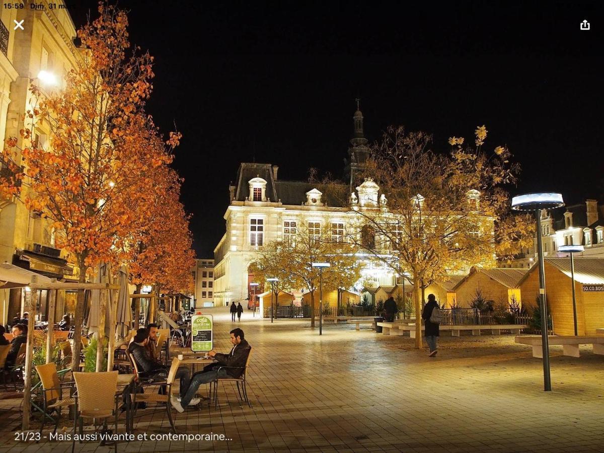 13 Boulvard Solferino T2 Agreable Pour Deux Pers Poitiers Exterior photo